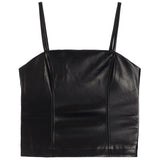 Lexi Vegan Leather Tank - Denny's