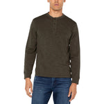 Military Green Henley - Denny's