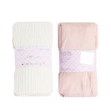 Cable Knit & Solid Tight 2 pk - Denny's