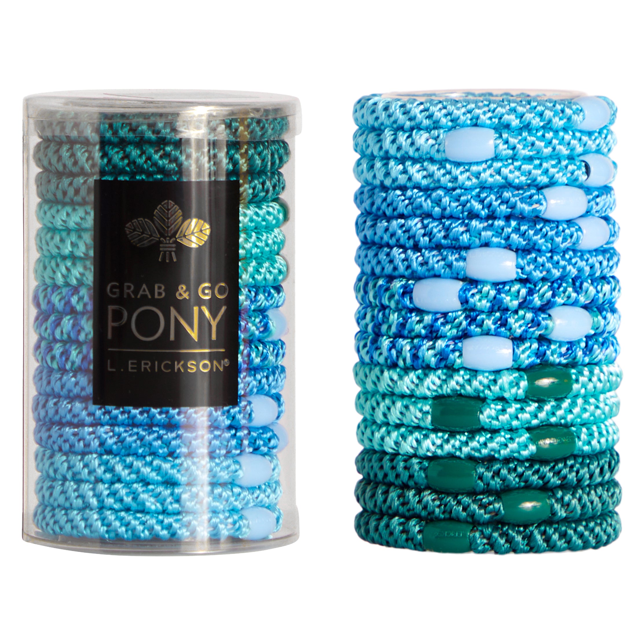 Grab & Go Pony Tube - Aquamarine - Denny's