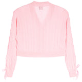 Ribbon Sweater Cardigan - Denny's