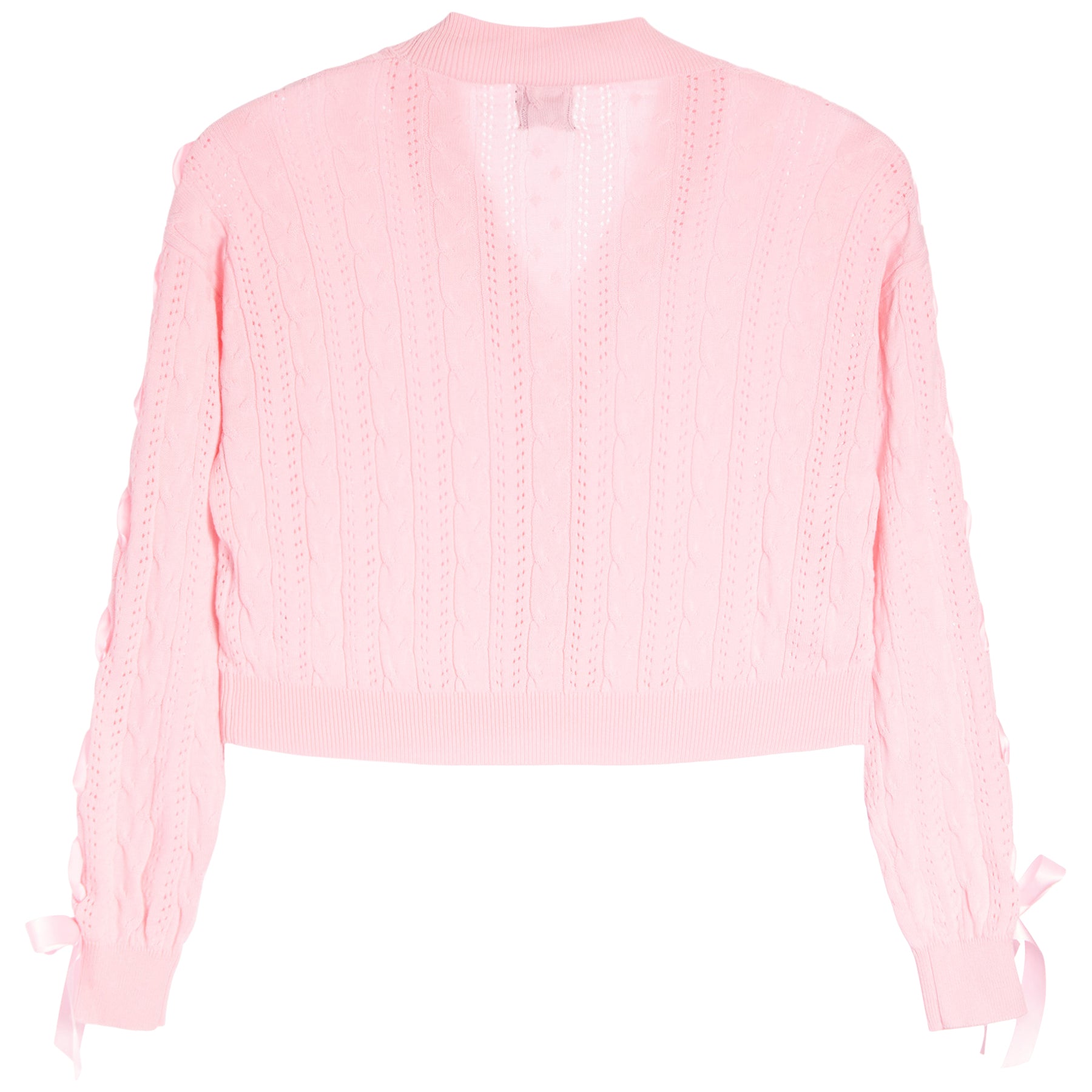 Ribbon Sweater Cardigan - Denny's