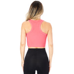 Livi Ribbed Crop Tank - Denny's