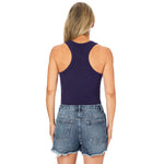Livi Ribbed Crop Tank - Denny's