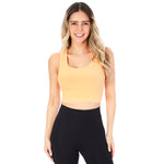 Livi Ribbed Crop Tank - Denny's