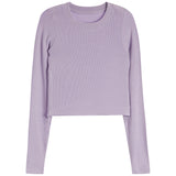 Livi Ribbed Cropped Top - Denny's