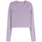 Livi Ribbed Cropped Top - Denny's