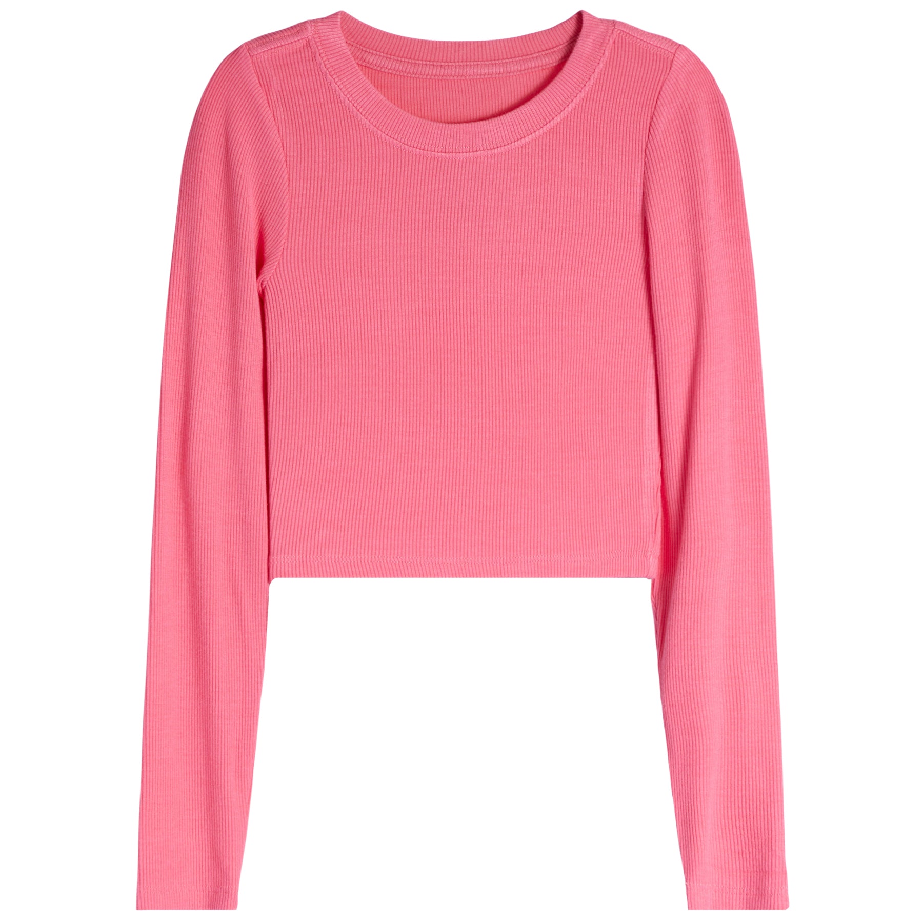 Long Sleeve Rib Shirt - Denny's