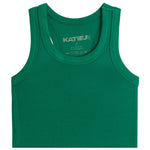 Ribbed Crop Tank Top - Denny's