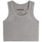Ribbed Crop Tank Top - Denny's