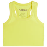 Livi Ribbed Crop Tank Top - Denny's