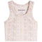 Livi Shabby Floral Stripe Tank - Denny's