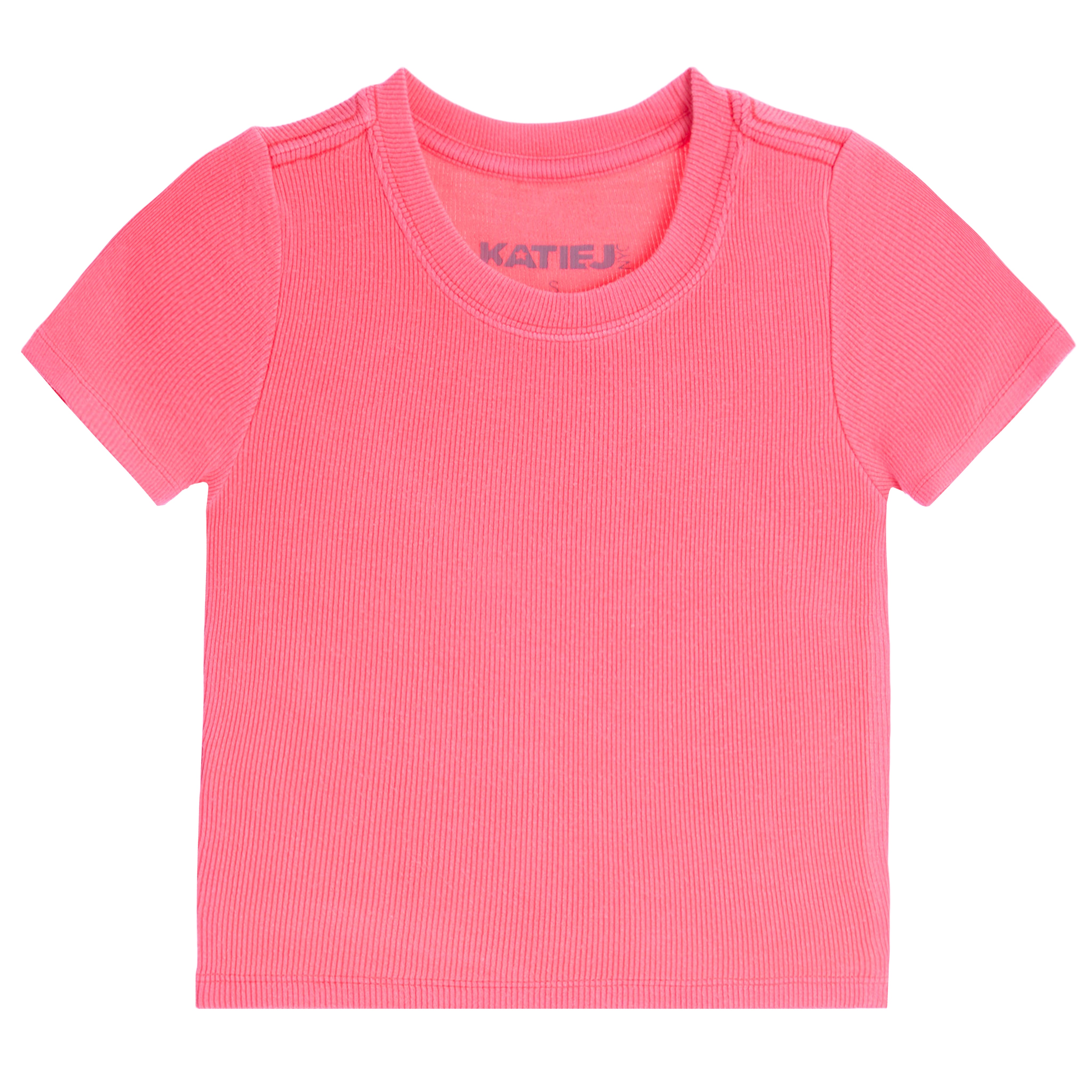 Short Sleeve Rib Tee - Denny's