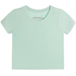 Livi Ribbed Crop Tee - Denny's