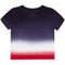 Livi Navy Papaya Dip Dye Tee - Denny's