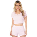 Livi Baby Ribbed Cap Sleeve Tee - Denny's