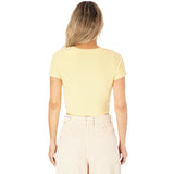 Livi Ribbed Tee - Denny's