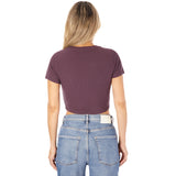 Livi Ribbed Tee - Denny's