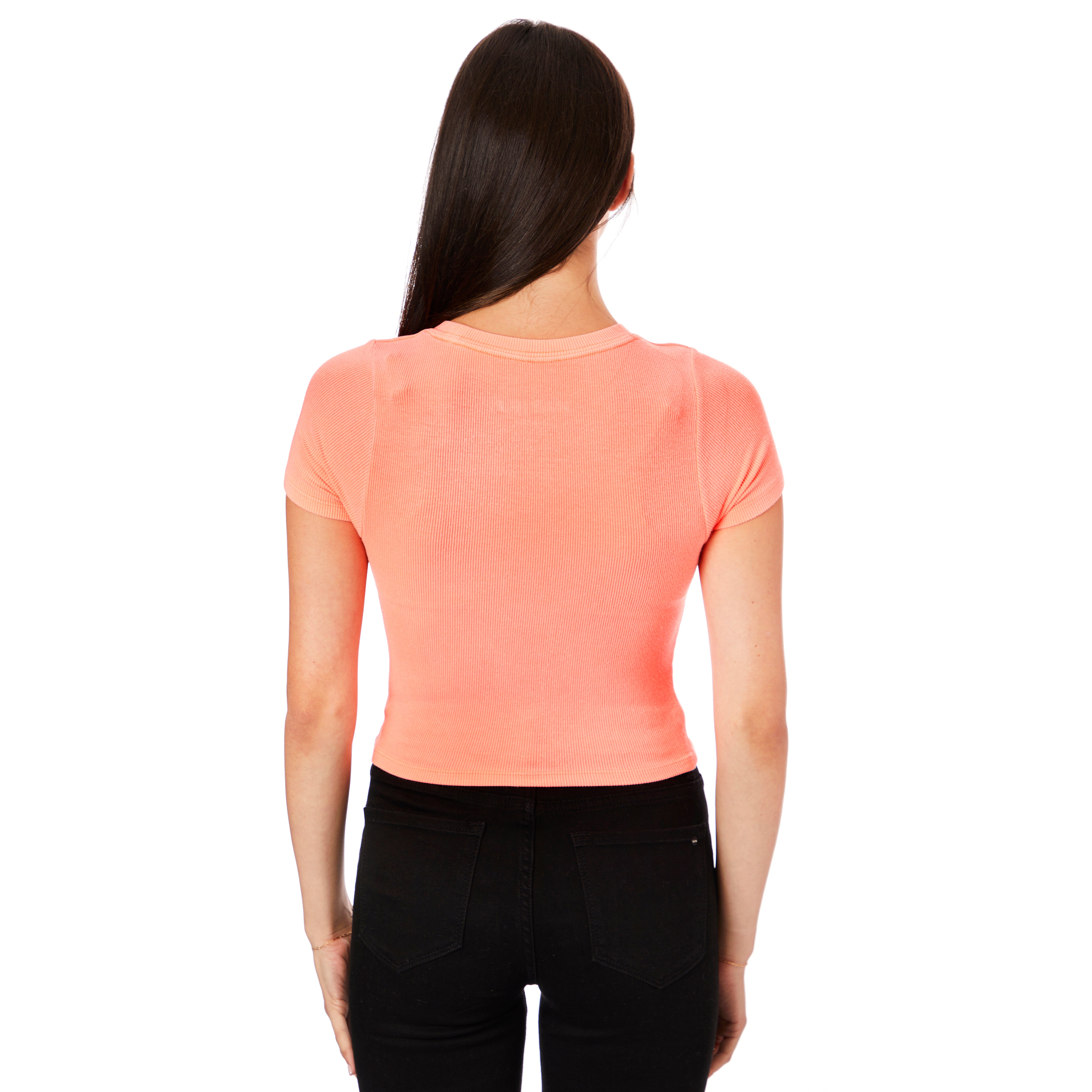 Livi Ribbed Tee - Denny's