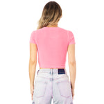 Livi Ribbed Tee - Denny's