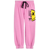 Split Smiley Fleece Pant - Denny's