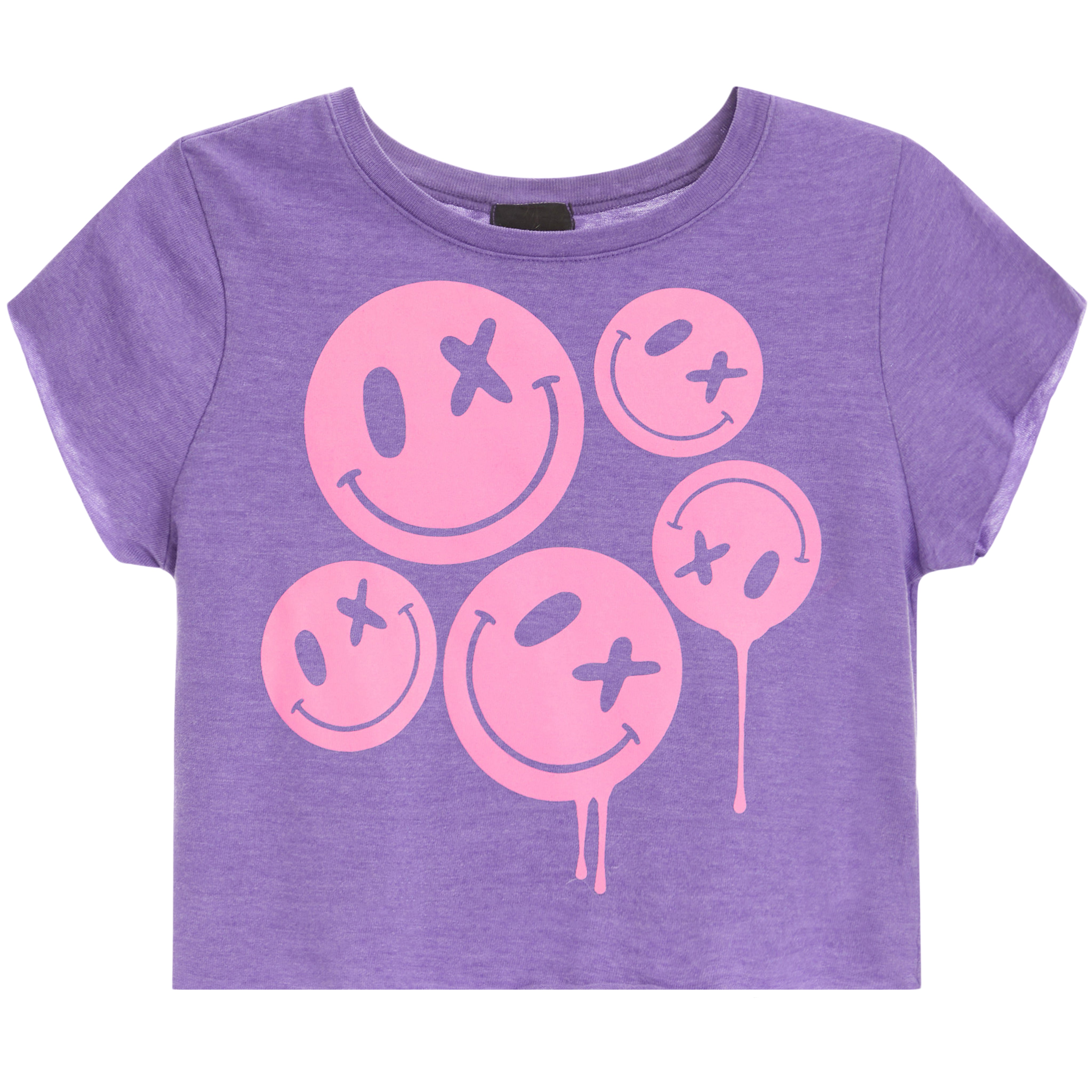 Allover Drip Smiley Tee - Denny's