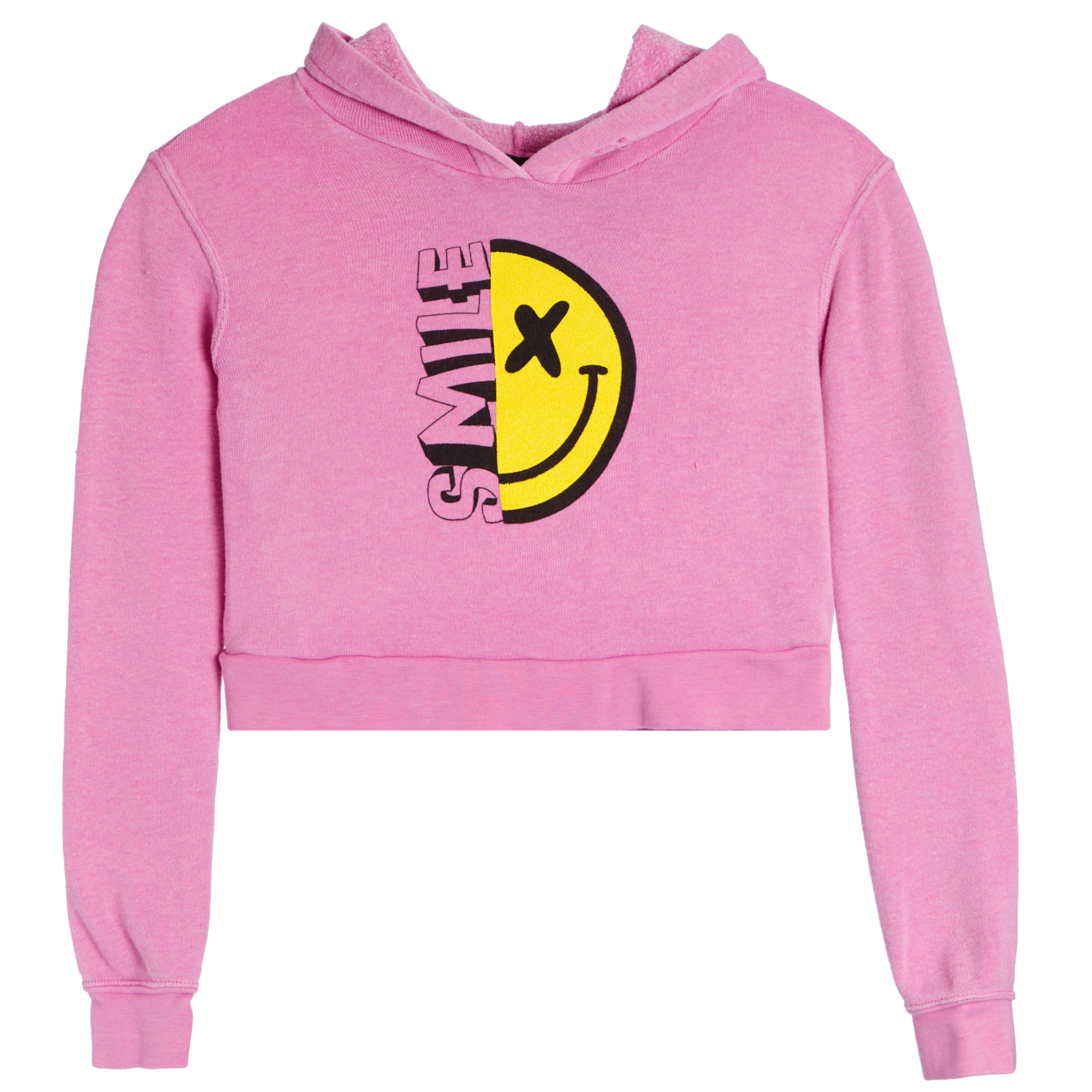 Split Smiley Fleece Hoodie - Denny's