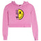 Split Smiley Fleece Hoodie - Denny's