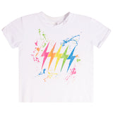 Splatter And Bolt Tee - Denny's