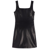 Leather Dress - Denny's