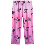 Ombre Hearts Plush Pant - Denny's