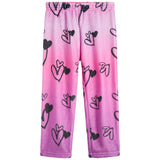 Ombre Hearts Plush Pant - Denny's