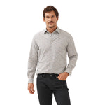 Kimbell All Over Print Button Front Shirt - Denny's