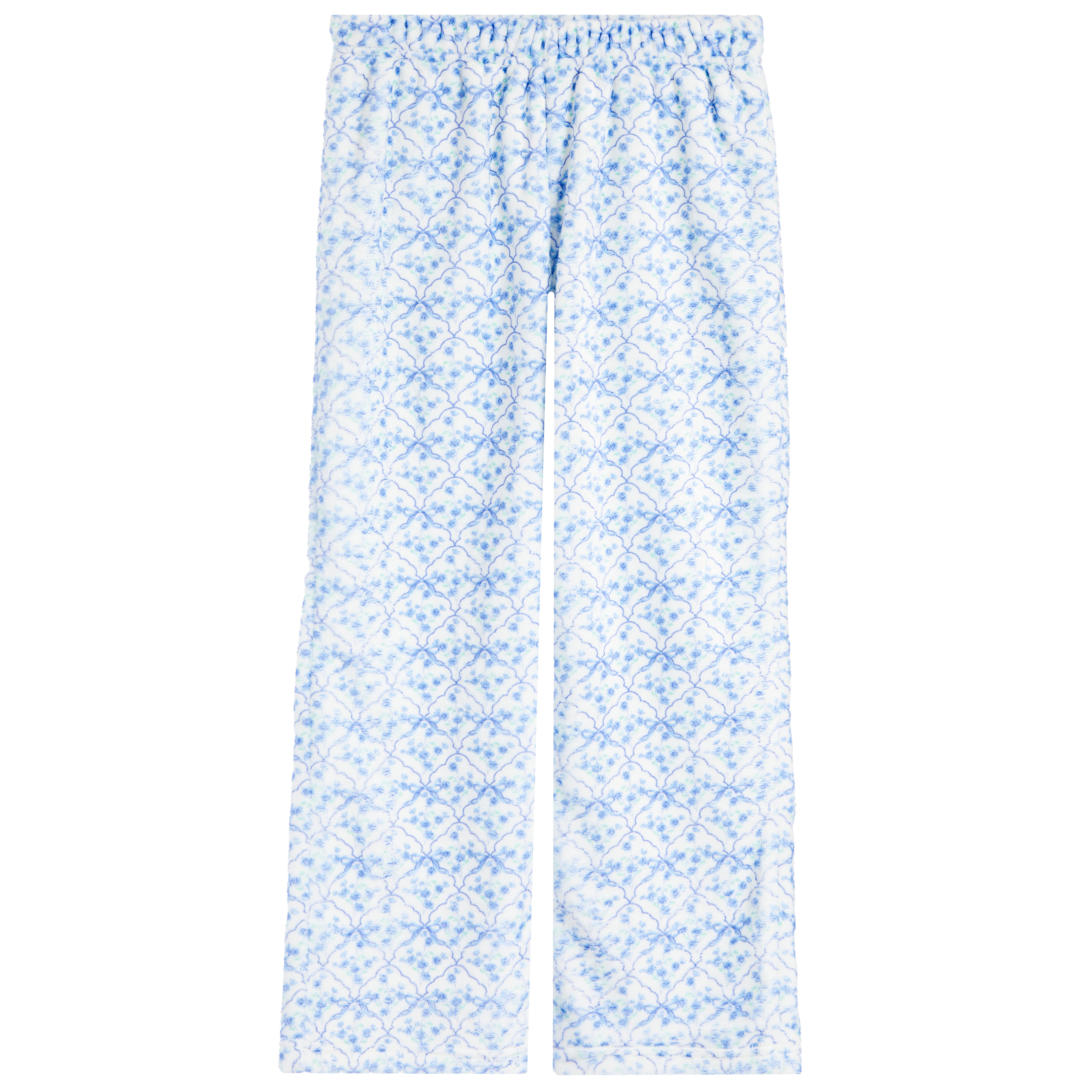 Blue Coquette Plush Pant - Denny's