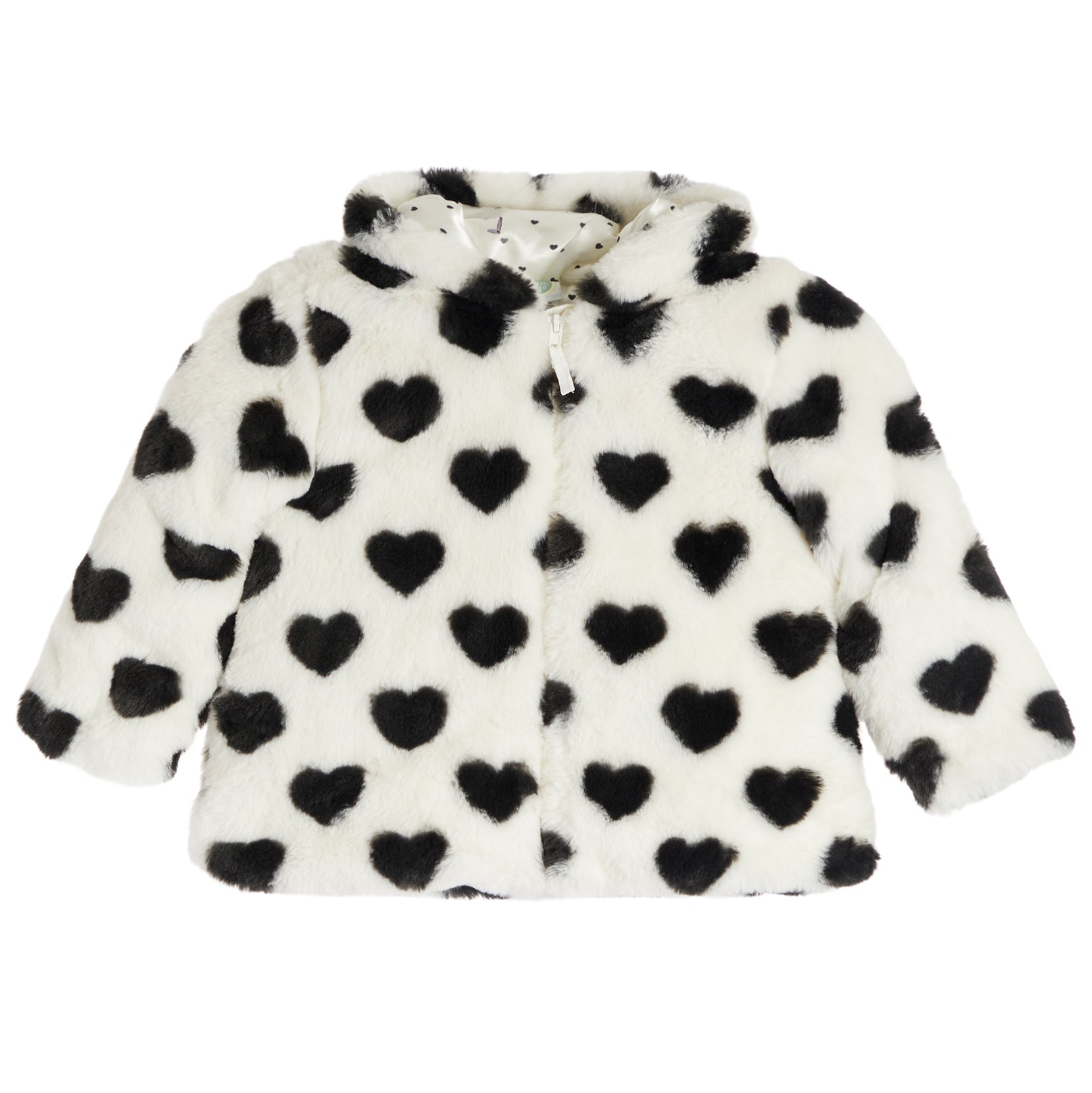 3pc Heart Fur Jacket Set - Denny's