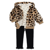 3pc Leopard Jacket Set