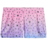 Bandana Ombre Plush Short - Denny's