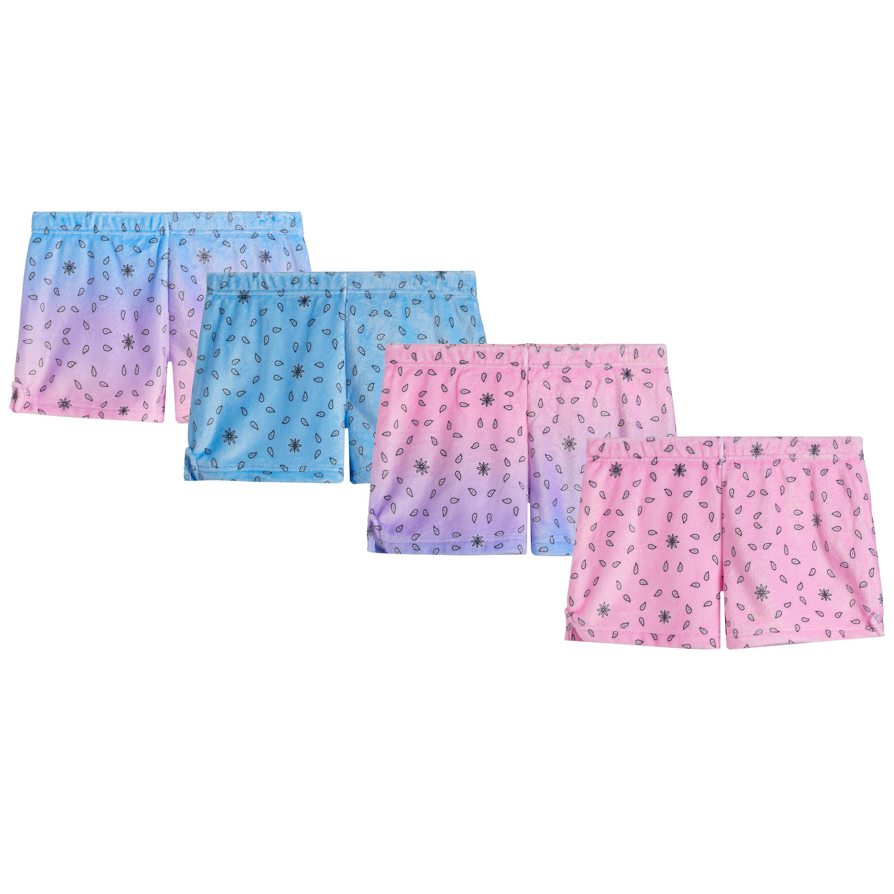 Bandana Ombre Plush Short - Denny's