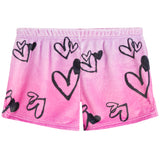 Ombre Hearts Plush Short - Denny's