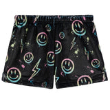 Smiley Lightening Bolt Plush Short - Denny's