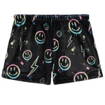 Smiley Lightening Bolt Plush Short - Denny's