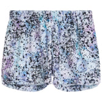 Blue Splatter Fuzzy Short - Denny's