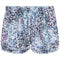 Blue Splatter Fuzzy Short - Denny's