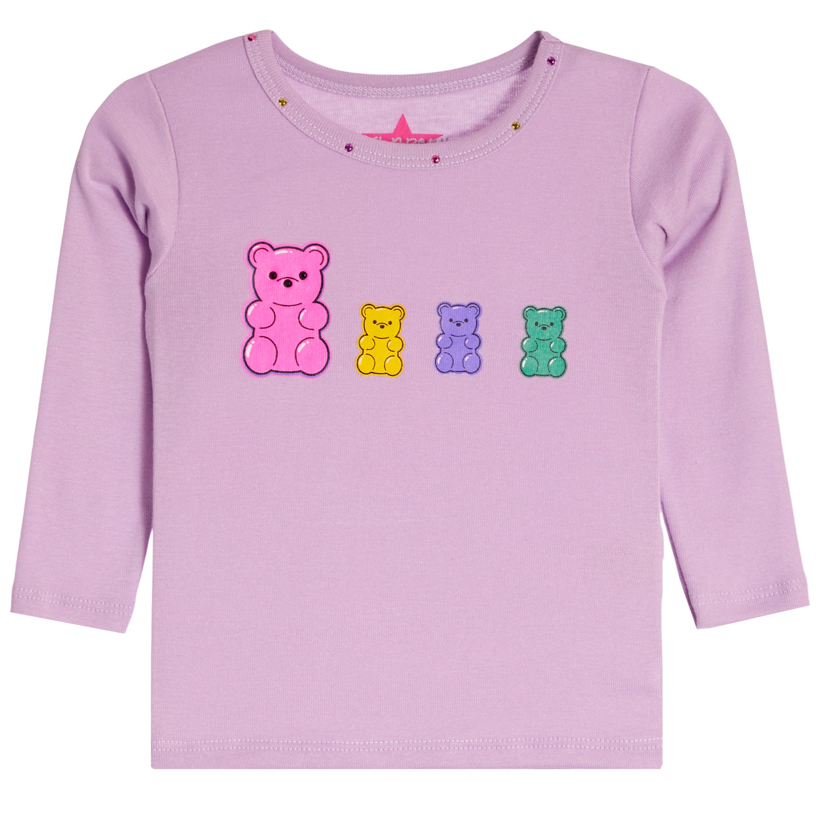 Long Sleeve Gummy Bear Tee - Denny's