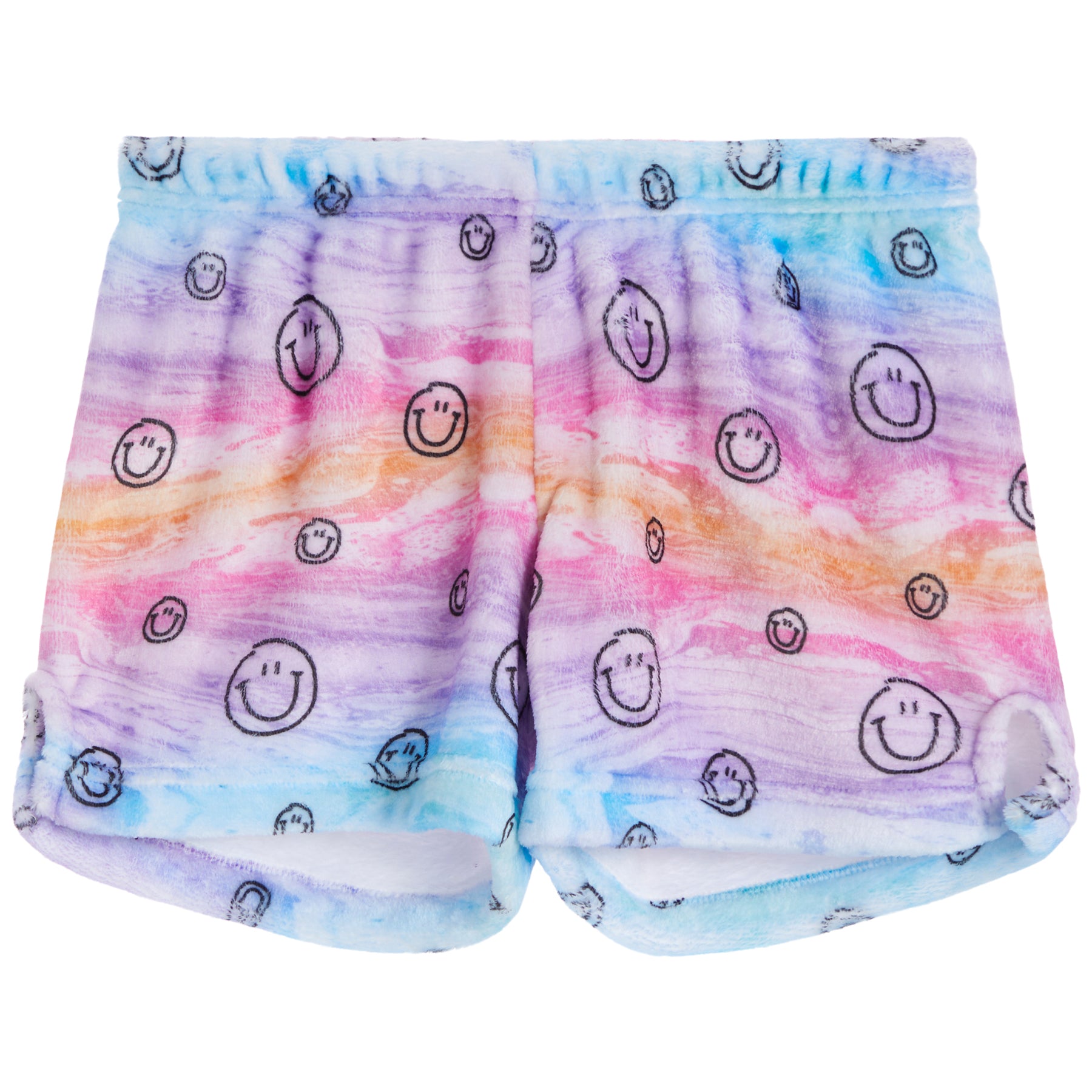 Marble Smiley Fuzzy Short - Denny's