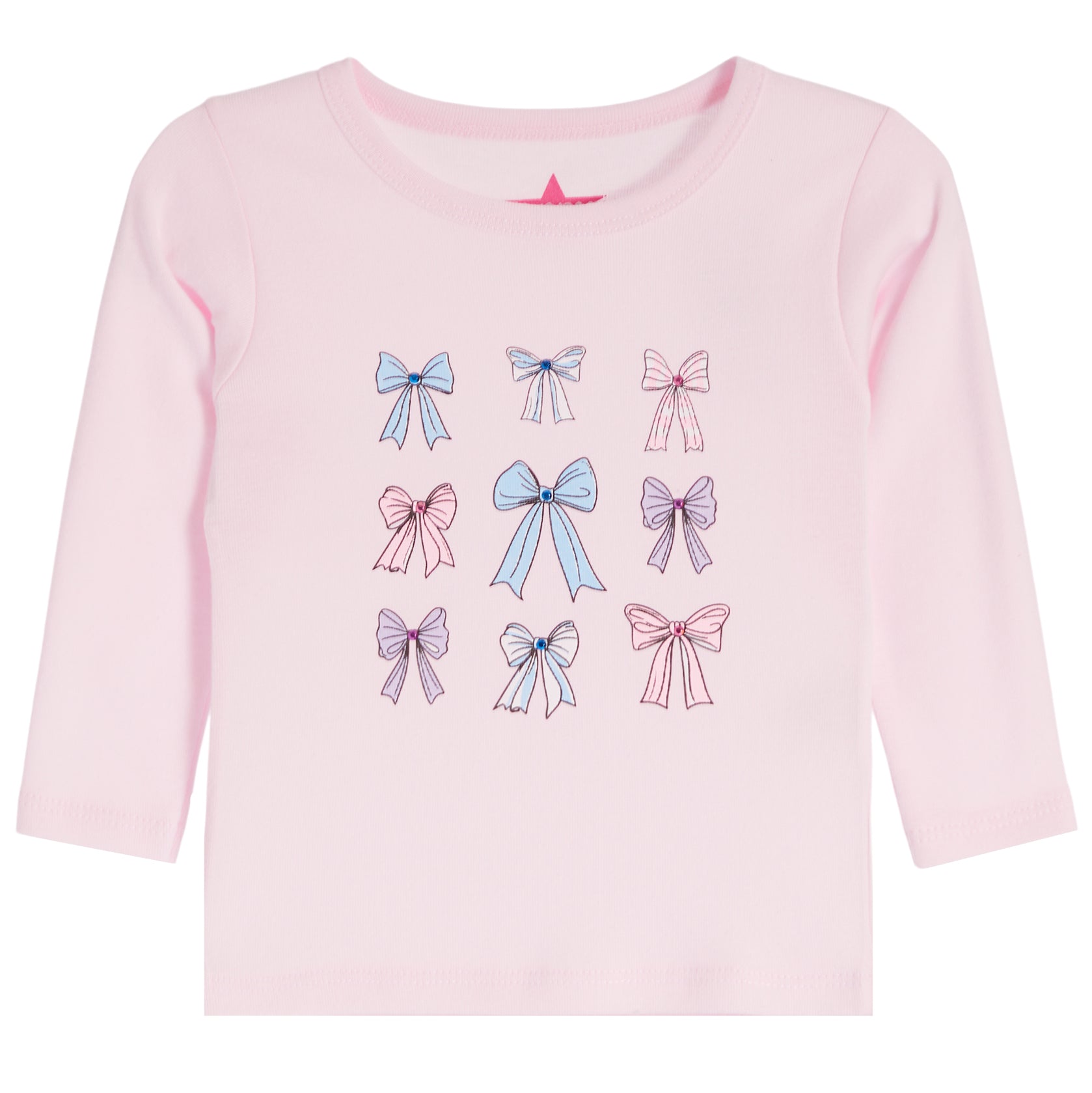 9 Bows Long Sleeve Tee - Denny's