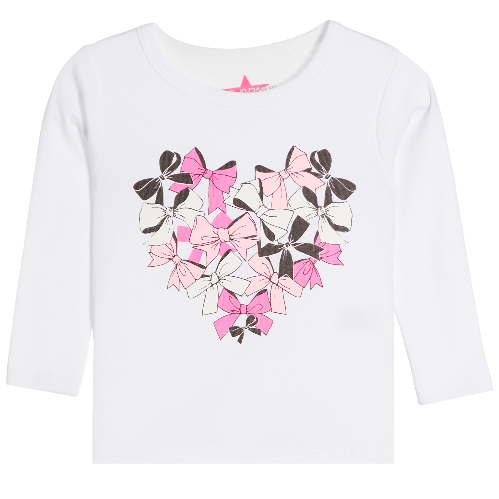 Long Sleeve Bow Tee - Denny's
