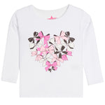 Long Sleeve Bow Tee - Denny's