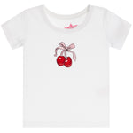 Cherry Bow Tee - Denny's