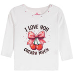 I Love You Cherry Much Long Sleeve Tee - Denny's